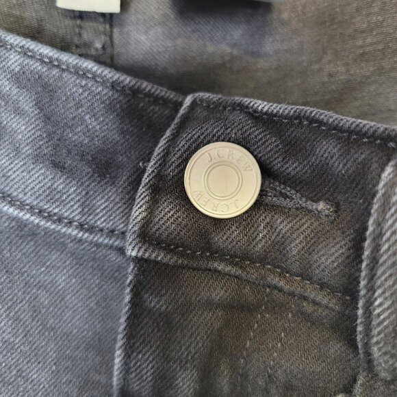 J. Crew Women's Size 23P Petite Jeans Slim Boyfriend Jean Black Distressed - Picture 7 of 7